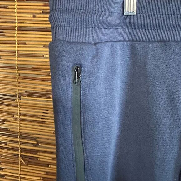 Rudolph Sportswear Tapered Jogger Pants Men's XL Heathered Blue Drawstring Waist - Picture 3 of 5